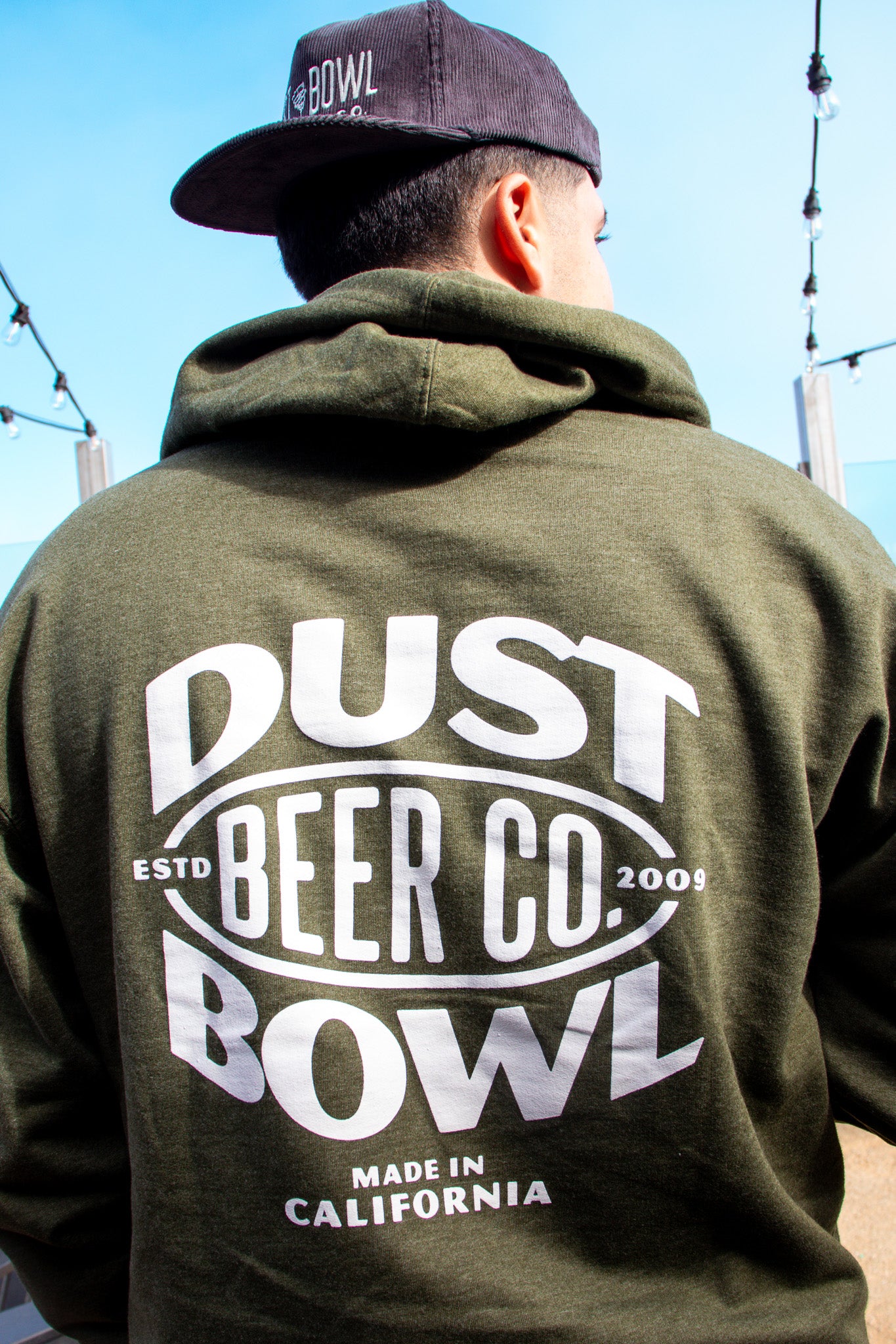 Green Beer Barrel Zip Up