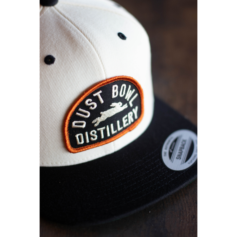 Distillery White & Black Rabbit Snapback